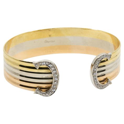 cartier tri color bracelet